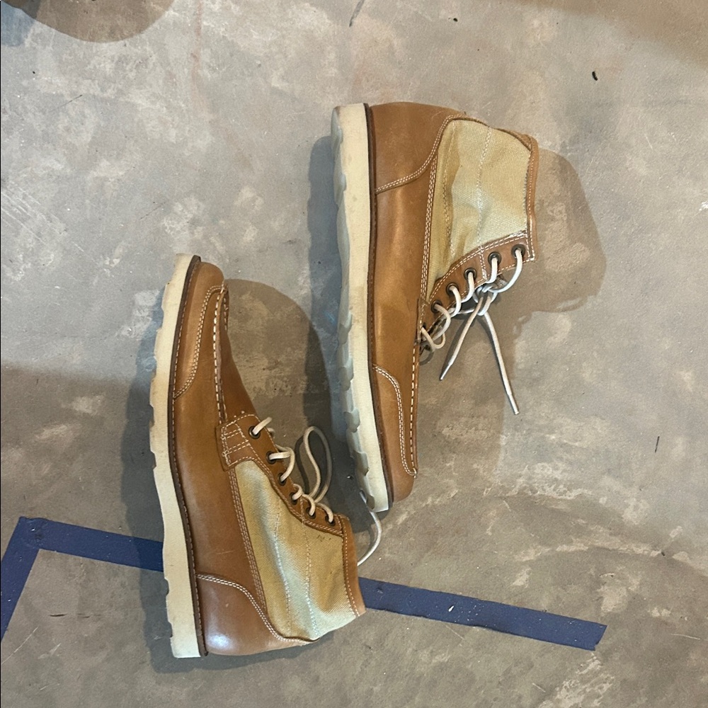 Tommy Hilfiger Brown and Tan Men's Boots